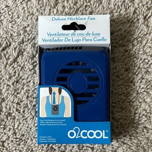 O2COOL Deluxe Necklace Fan NWT